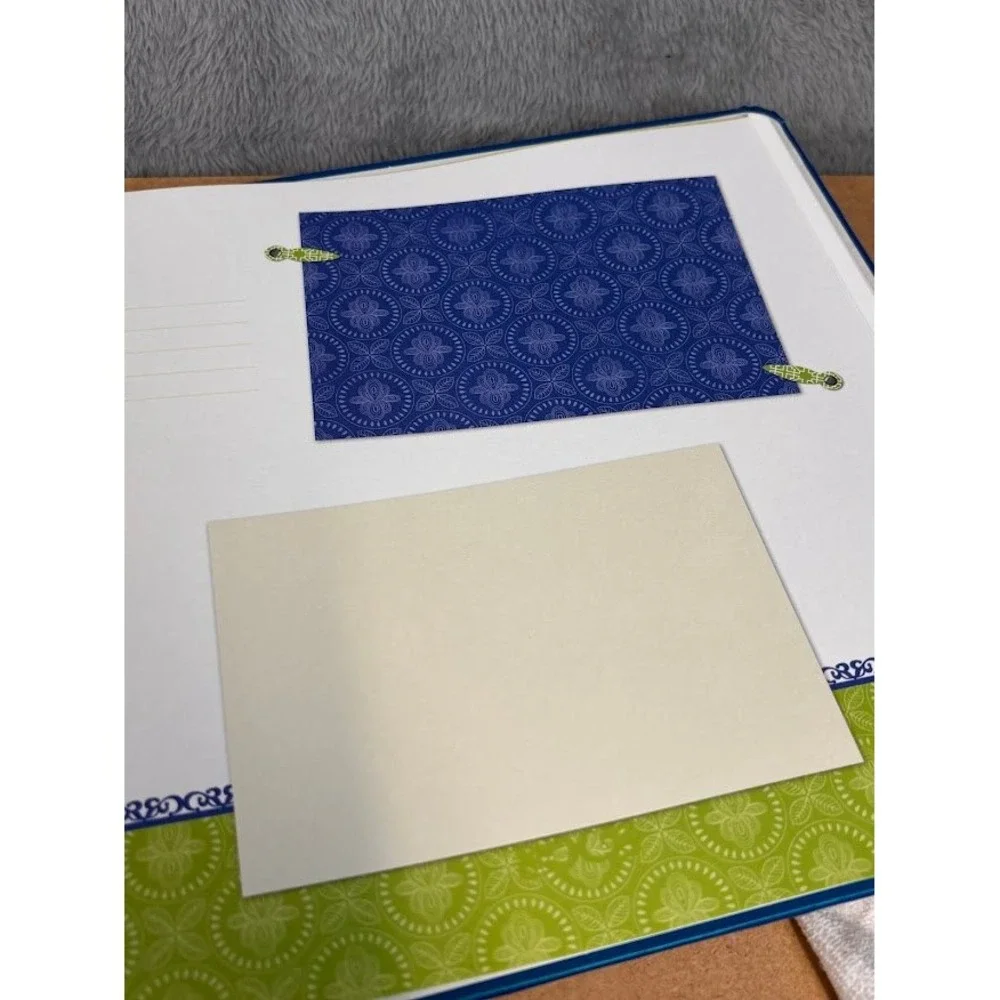Creative Memories Peacock 12x12 Fast to Fabulous Album‎ Kit & Page Protectors